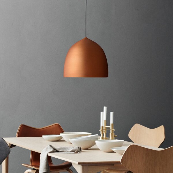 Lampada a sospensione FRITZ HANSEN, Suspence P2, dimmerabile, Rame, Soggiorno, Metallo, Design
