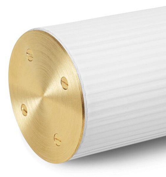 Lampada a sospensione ferm LIVING, Vuelta 100, dimmerabile, Bianco, Soggiorno, Vetro, Design