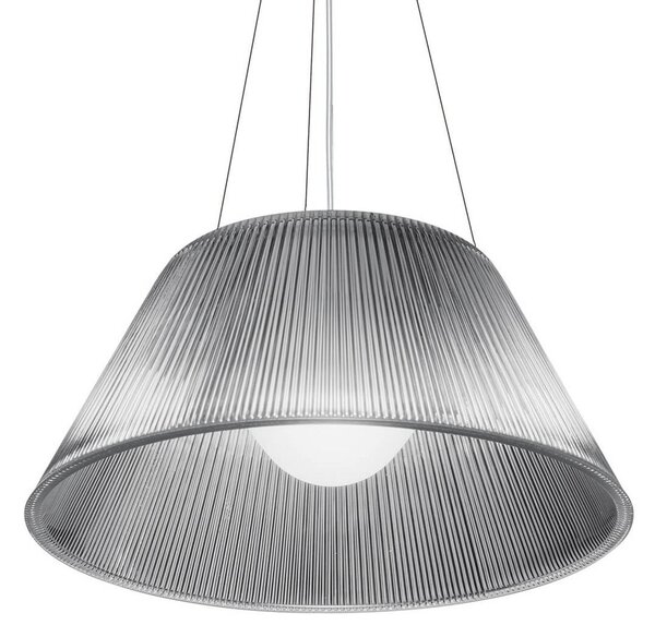 Lampada a sospensione FLOS, ROMEO, dimmerabile, Trasparente, Soggiorno, Vetro, Design