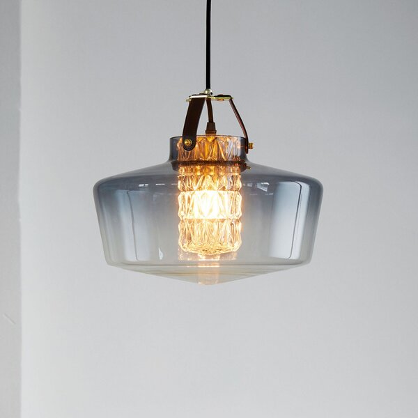 Lampada a sospensione DESIGN BY US, Addicted To Us, dimmerabile, Grigio, Soggiorno, Vetro, Design