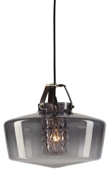 Lampada a sospensione DESIGN BY US, Addicted To Us, dimmerabile, Grigio, Soggiorno, Vetro, Design