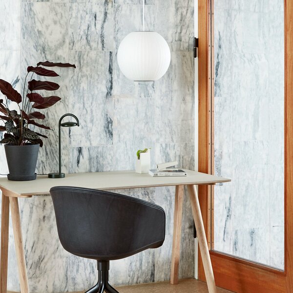 Lampada a sospensione HAY, Nelson Ball Bubble, dimmerabile, Bianco, Soggiorno, Plastica, Design