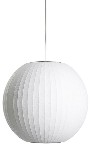 Lampada a sospensione HAY, Nelson Ball Bubble, dimmerabile, Bianco, Soggiorno, Plastica, Design