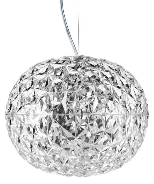 Lampada a sospensione Kartell, Planet, Trasparente, Soggiorno, Plastica, Design