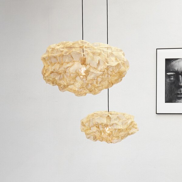 Lampada a sospensione Northern, Heat, dimmerabile, Dorato / Ottone, Soggiorno, Metallo, Design