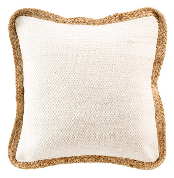Cuscino decorativo in juta 45x45 cm Akina - douceur d'intérieur