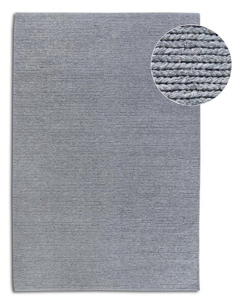 Tappeto grigio in lana tessuto a mano 80x150 cm Francois - Villeroy&Boch