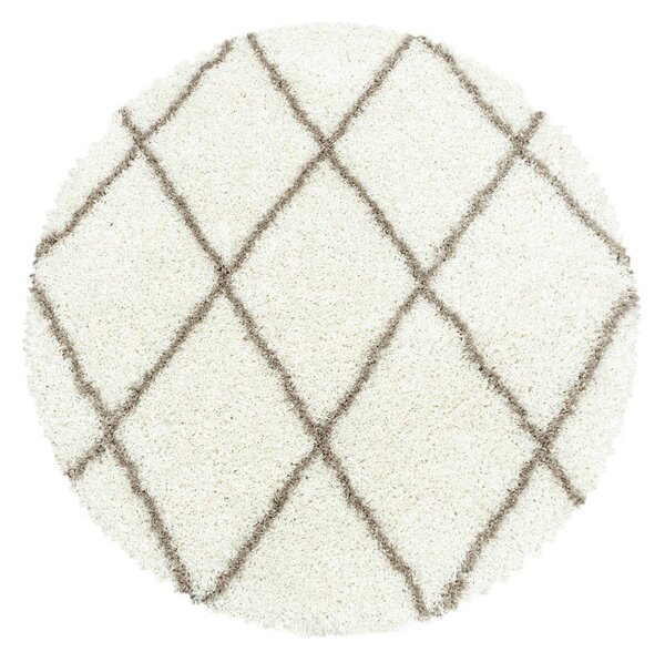 Tappeto rotondo crema ø 120 cm Alvor - Ayyildiz Carpets