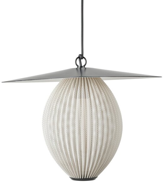 Lampade da esterno GUBI, Satellite, Nero, Balcone, Acciaio inossidabile, Design
