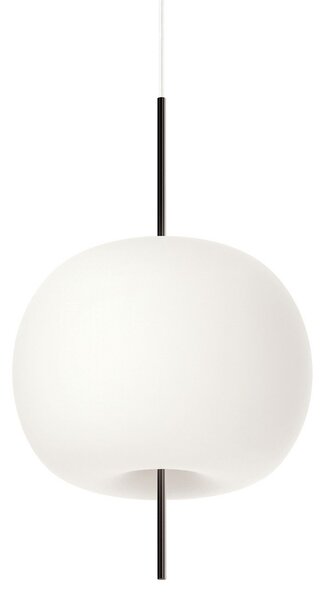 Lampada a sospensione kdln, KUSHI 33, dimmerabile, Bianco, Soggiorno, Vetro, Design