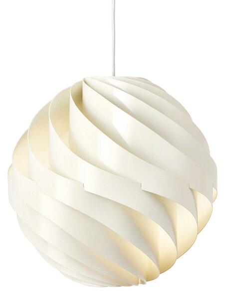 Lampada a sospensione GUBI, Turbo, dimmerabile, Bianco, Soggiorno, Alluminio, Design