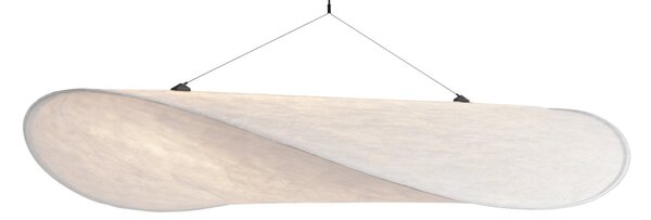Lampada a sospensione New Works, Tense, dimmerabile, Bianco, Cucina, Plastica, Design