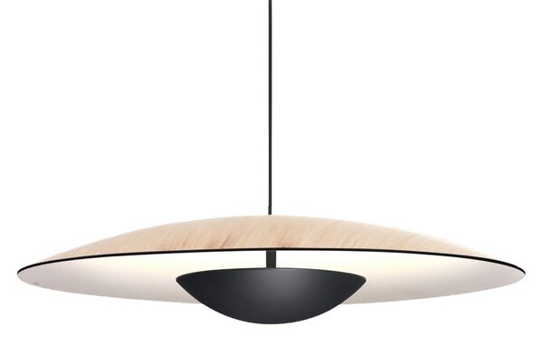 Lampada a sospensione MARSET, Ginger, dimmerabile, Legno, Soggiorno, Legno, Design