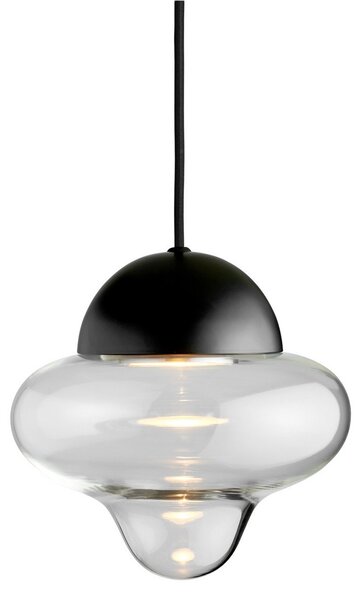 Lampada a sospensione DESIGN BY US, Nutty, dimmerabile, Trasparente, Soggiorno, Vetro, Design