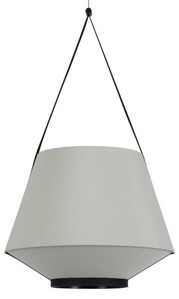 Lampada a sospensione Forestier, Carrie S, dimmerabile, Verde, Soggiorno, Tessuto / Tessile, Design