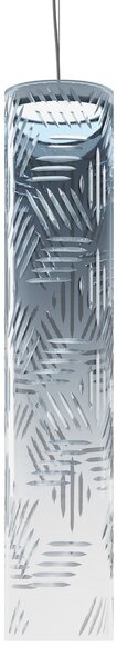 Lampada a sospensione kdln, Jer 1, dimmerabile, Blu, Soggiorno, Vetro, Design