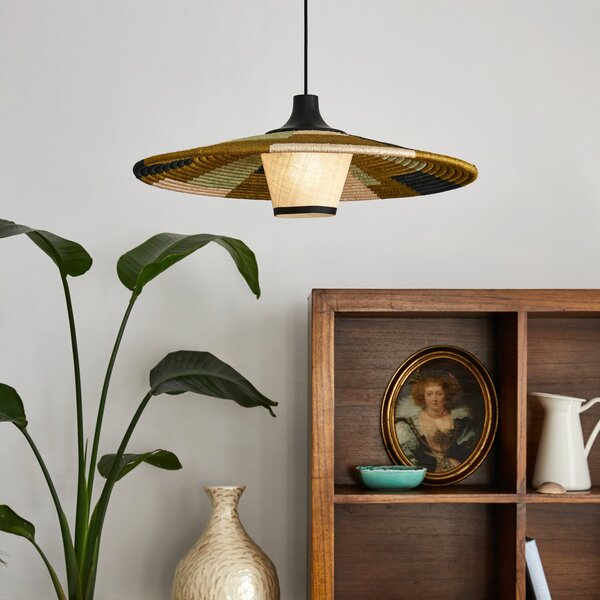 Lampada a sospensione Forestier, Parrot M, dimmerabile, Verde, Soggiorno, Design