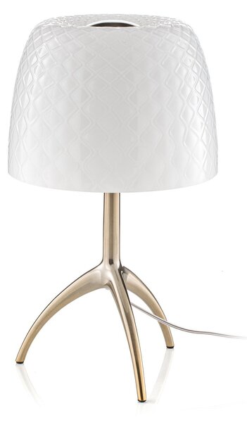 Lampade da tavolo Foscarini, Lumiere, Bianco, Soggiorno, Vetro, Design