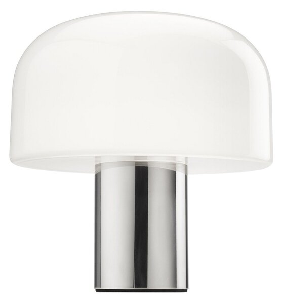 Lampade da tavolo FLOS, Bellhop Glass T, dimmerabile, Bianco, Soggiorno, Vetro