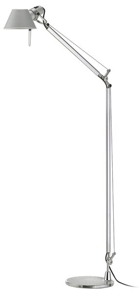 Lampada da terra Artemide, Tolomeo Reading, dimmerabile, Metallizzato, Soggiorno, Metallo, Design