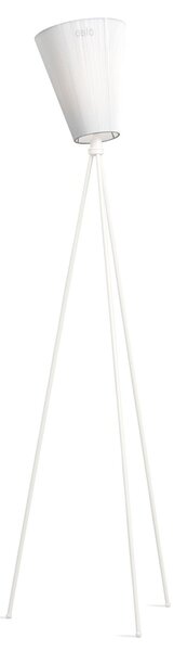 Lampada da terra Northern, Oslo Wood, dimmerabile, Bianco, Soggiorno, Tessuto / Tessile, Design