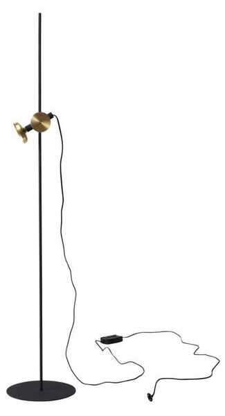 Lampada da terra Pholc, Dorato / Ottone, Soggiorno, Metallo