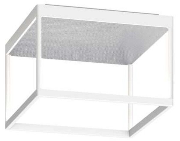Plafoniera Serien Lighting, dimmerabile, Bianco, Soggiorno, Alluminio