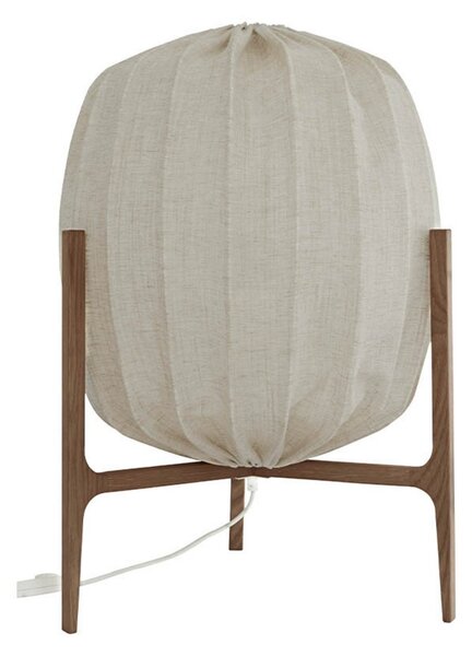 Lampada da terra Watt & Veke, dimmerabile, Beige, Soggiorno, Legno, Scandinavo