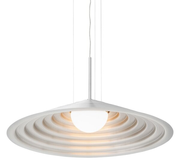 Lampada a sospensione Audo Copenhagen, Chancery, dimmerabile, Metallizzato, Soggiorno, Alluminio, Design