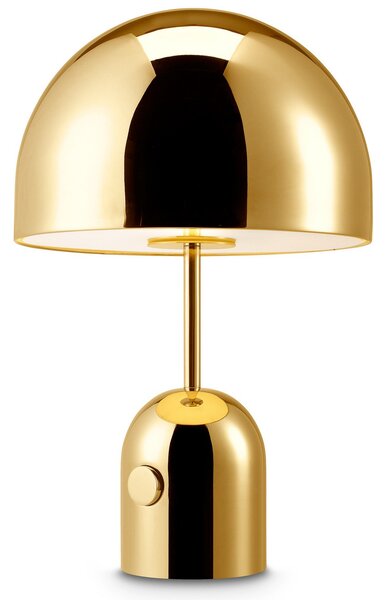 Lampade da tavolo Tom Dixon, Bell, dimmerabile, Dorato / Ottone, Soggiorno, Metallo, Design