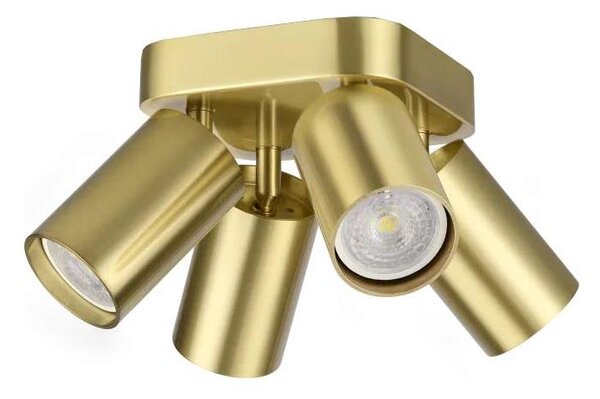Ideal Lux - Faretto LED DYNAMITE 4xGU10/7W/230V CRI 90 ottone