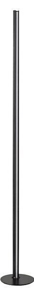 Ideal Lux - Lampada da terra LED dimmerabile DORICA LED/50W/230V CRI 90 nera
