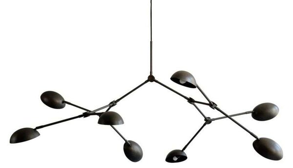 Lampadari 101 COPENHAGEN, dimmerabile, Bronzo / Ottone anticato, Soggiorno, Metallo, Moderno