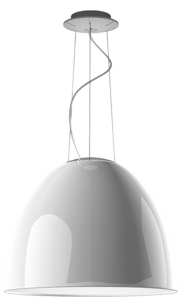 Lampada a sospensione Artemide, Nur Gloss, dimmerabile, Bianco, Soggiorno, Plastica, Design