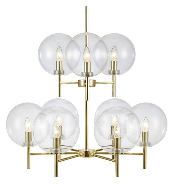 Lampada a sospensione Markslöjd, Dorato / Ottone, Soggiorno, Metallo