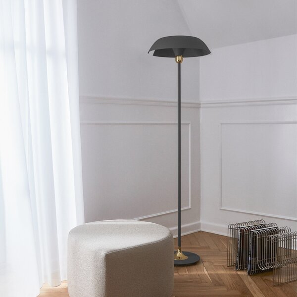 Lampada da terra AYTM, Cycnus, Nero, Soggiorno, Metallo, Design