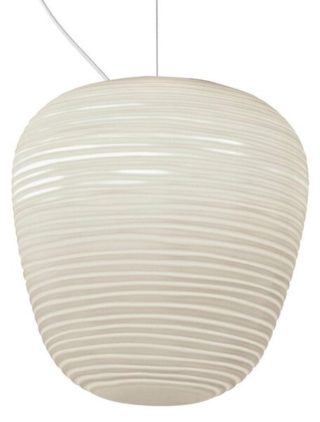 Lampada a sospensione Foscarini, Rituals 3, dimmerabile, Bianco, Soggiorno, Vetro, Design