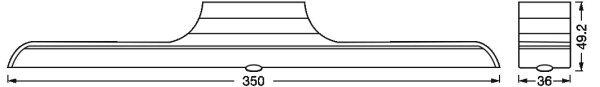 Osram - Lampada sottopensile LED dimmerabile con sensore LINEAR LED/5W/5V 35 cm bianca
