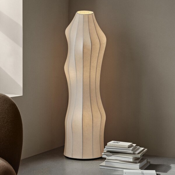 Lampada da terra ferm LIVING, Dea, Bianco, Soggiorno, Metallo, Design