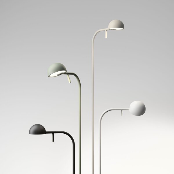 Lampada da terra Vibia, Pin, Beige, Soggiorno, Metallo, Moderno