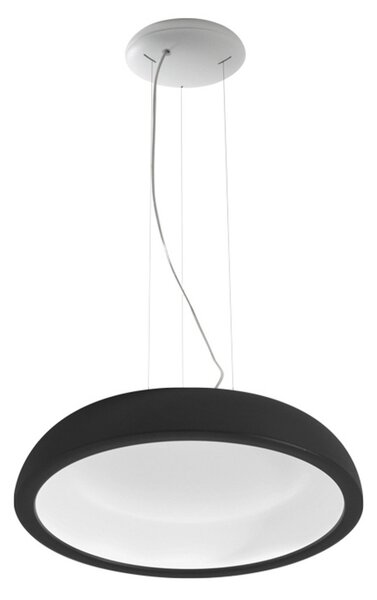 Lampada a sospensione Stilnovo, Reflexio, dimmerabile, Nero, Soggiorno, Metallo, Design