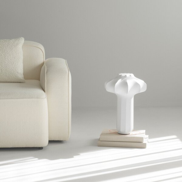 Lampade da tavolo Normann Copenhagen, Phantom, dimmerabile, Bianco, Soggiorno, Plastica, Moderno