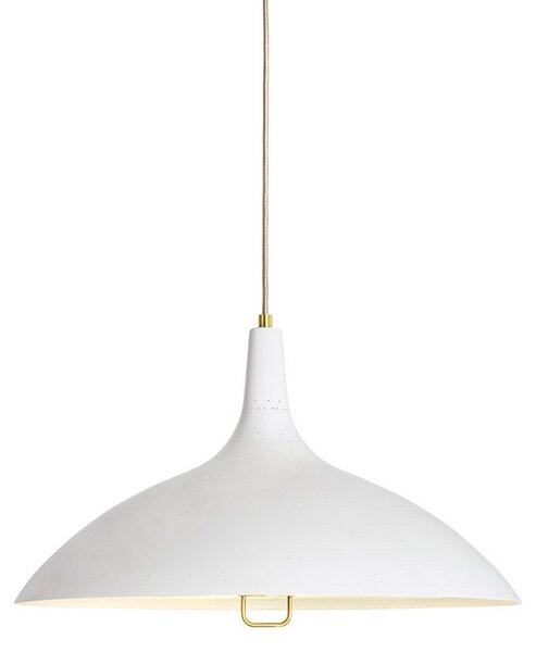 Lampada a sospensione GUBI, Bianco, Soggiorno, Metallo