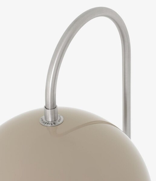Lampada da terra &Tradition, Flowerpot VP12, Beige, Soggiorno, Metallo, Design