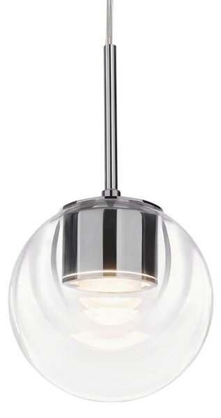Lampada a sospensione kdln, Dew, dimmerabile, Metallizzato, Cucina, Vetro, Design