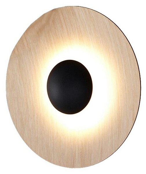 Applique da parete MARSET, dimmerabile, Legno, Soggiorno, Alluminio