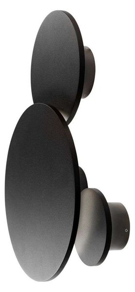 Applique da parete LIGHT-POINT, Nero, Bagno, Alluminio