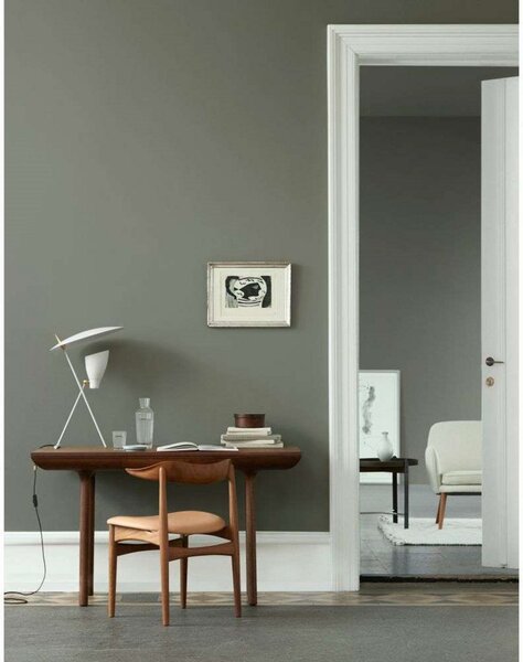Lampade da tavolo Warm Nordic, Silhouette, Bianco, Soggiorno, Metallo, Design