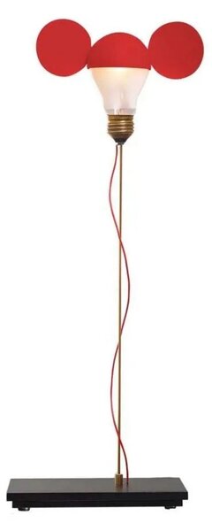 Lampade da tavolo Ingo Maurer, dimmerabile, Rosso, Soggiorno, Metallo