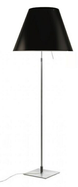 Lampada da terra Luceplan, Nero, Soggiorno, Alluminio